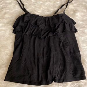 Ruffled tank